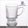 4oz Engraved Glass Tea Cup